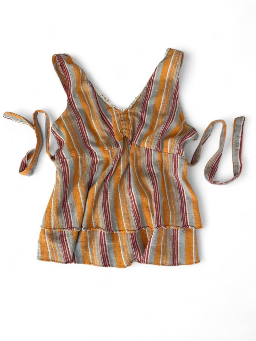 Vintage Andrew & Co. Stripped Tie Top